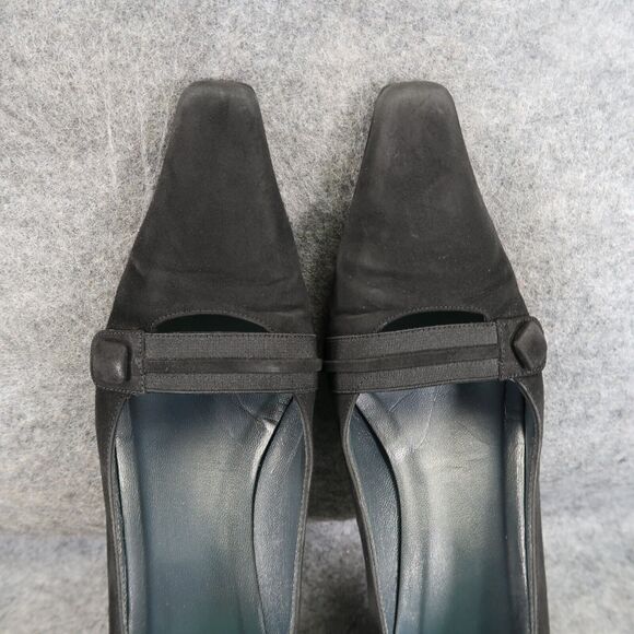 Stuart Weitzman Shoes Womens 8 Pumps Classic Leather Pointed Toe Formal Fashion - Picture 10 of 16